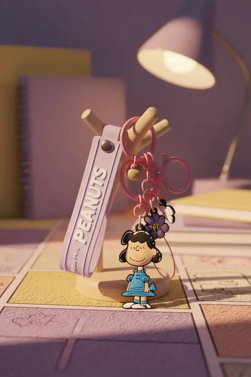 Peanuts Snoopy Colorful Life Koleksiyonu Telefon Askısı – Lucy