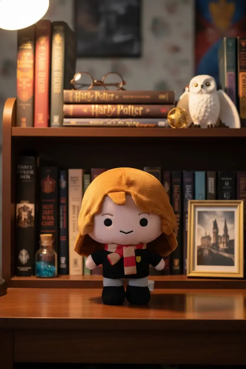 Harry Potter Lisanslı Hermione Peluş Oyuncak 22 Cm – Yumuşacık Koleksiyonluk Tasarım
