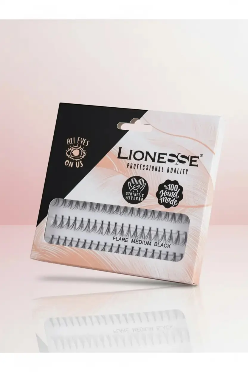 Lionesse Tekli Takma Kirpik  – Dolgun ve Belirgin Bakışlar İçin Pratik Sentetik Kirpik