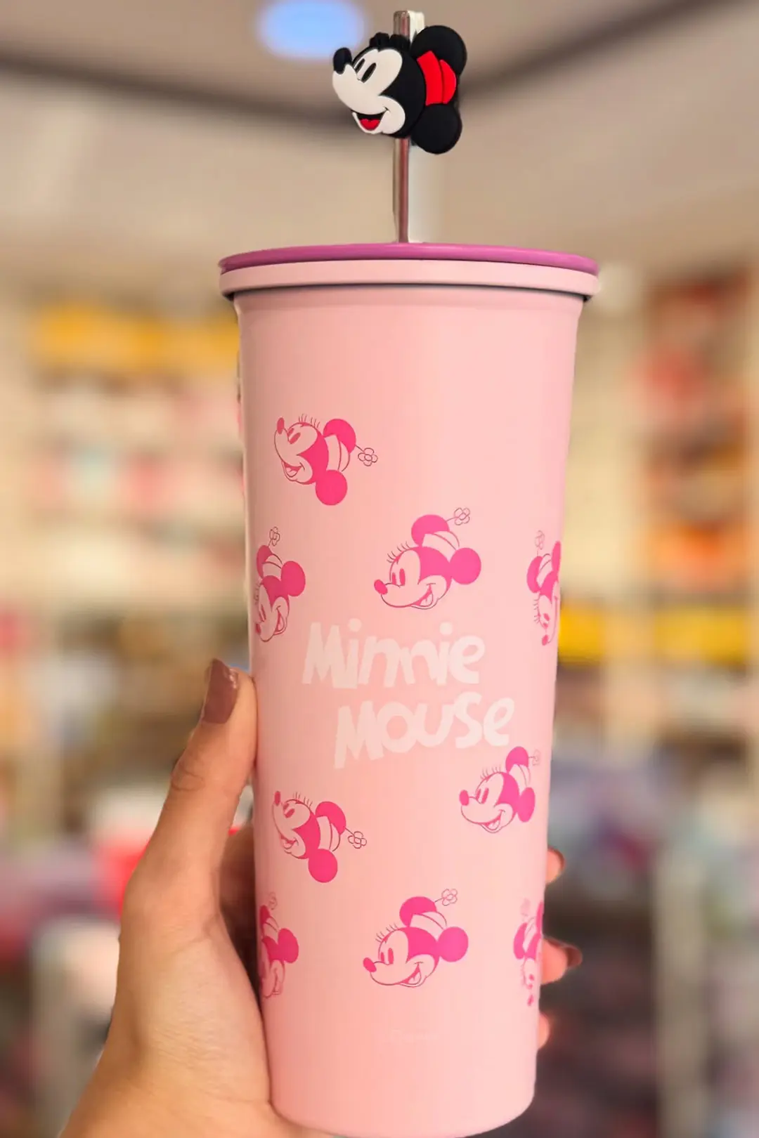 Disney Lisanslı Minnie Mouse Su Kabı 800 ML – Paslanmaz Çelik Şişe