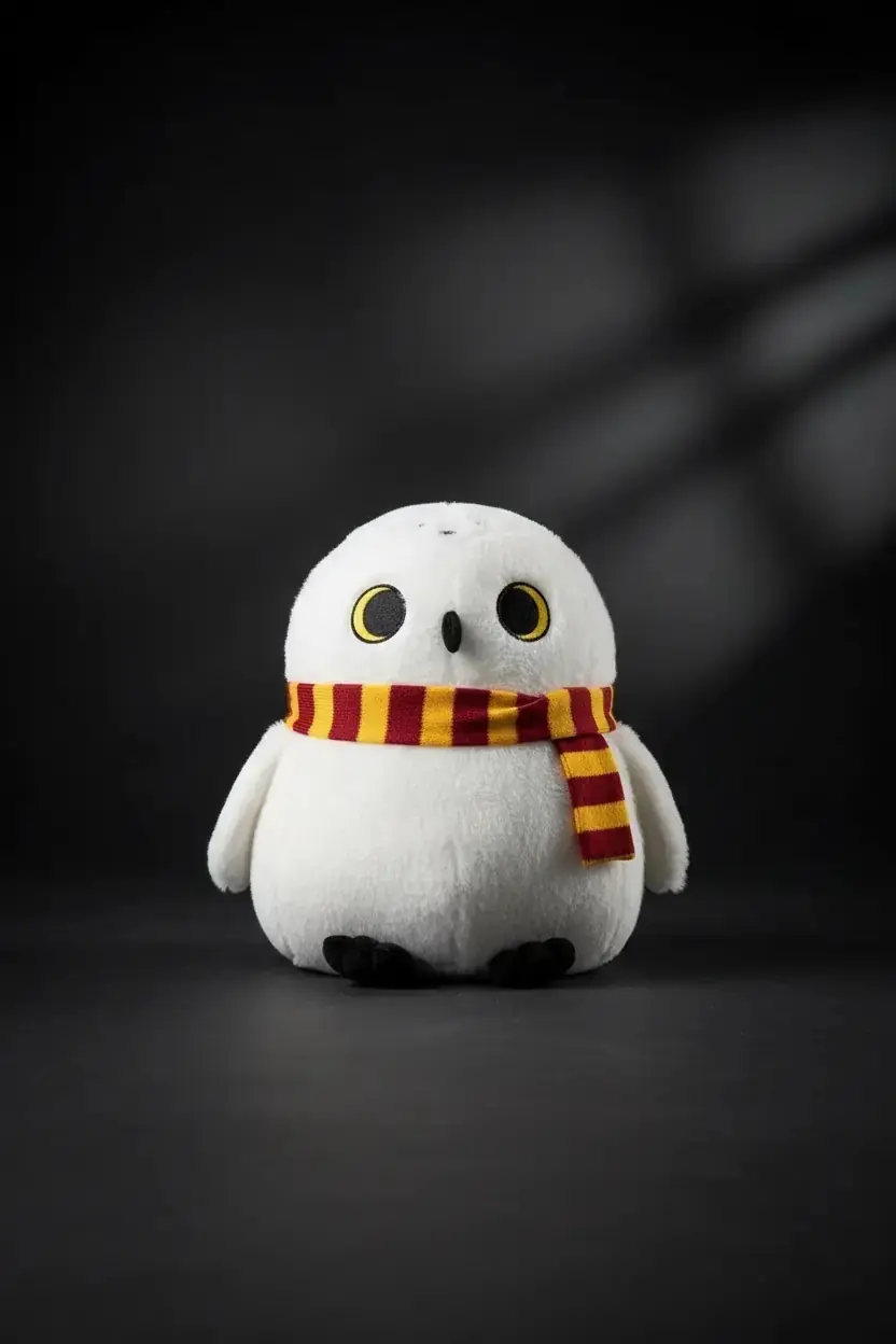 Harry Potter Lisanslı Hedwig Peluş Oyuncak 35 Cm – Askılı & Yumuşak Dokulu
