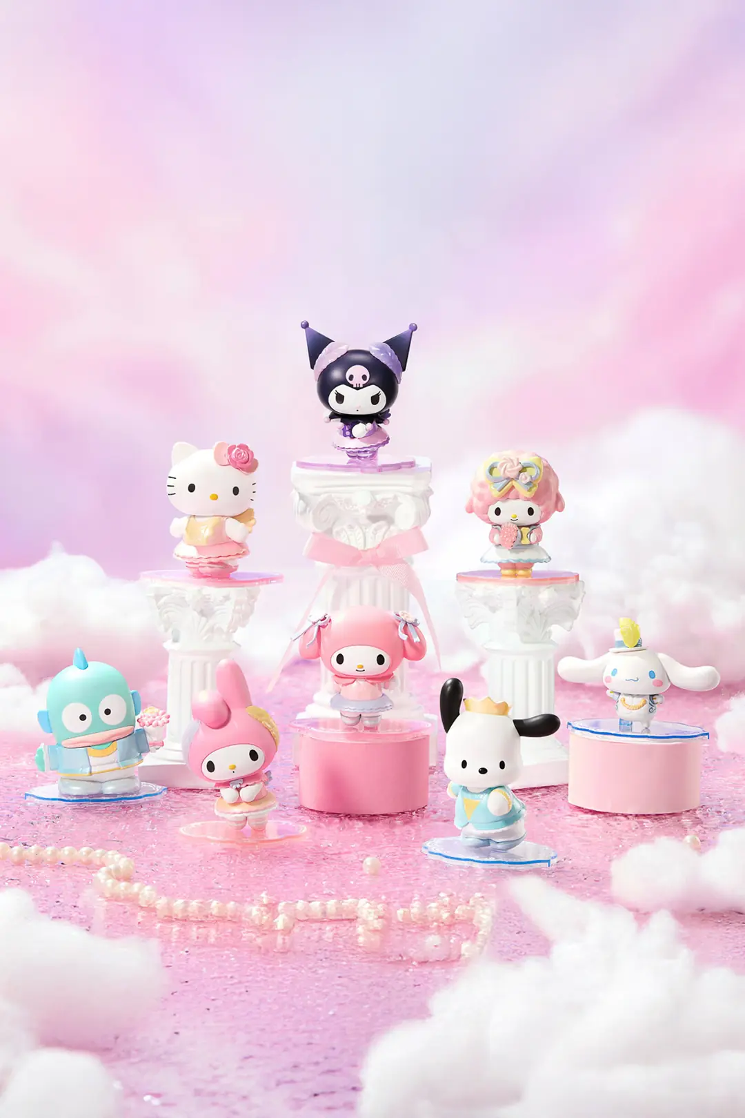 Hello Kitty ve Arkadaşları Bale Koleksiyonu Sürpriz Kutu Fig