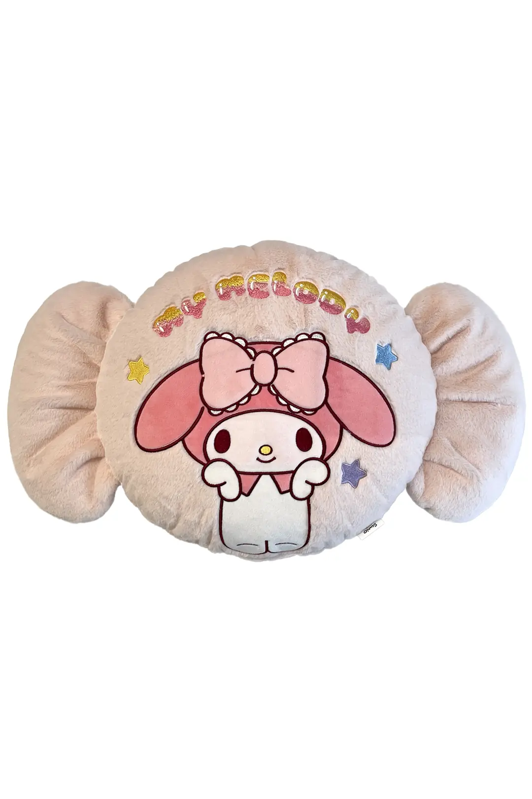 Sanrio Lisanslı My Melody Peluş Yastık – Yumuşacık Şeker Figürlü Dekoratif Seri 38 Cm