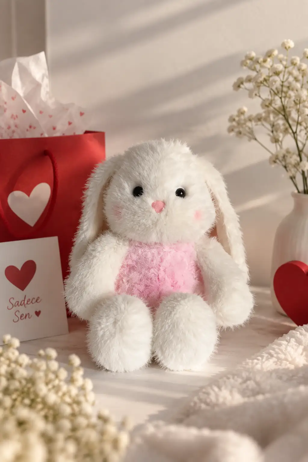 Gift Bears Sevgililer Günü Koleksiyonu 25cm Oturan Peluş