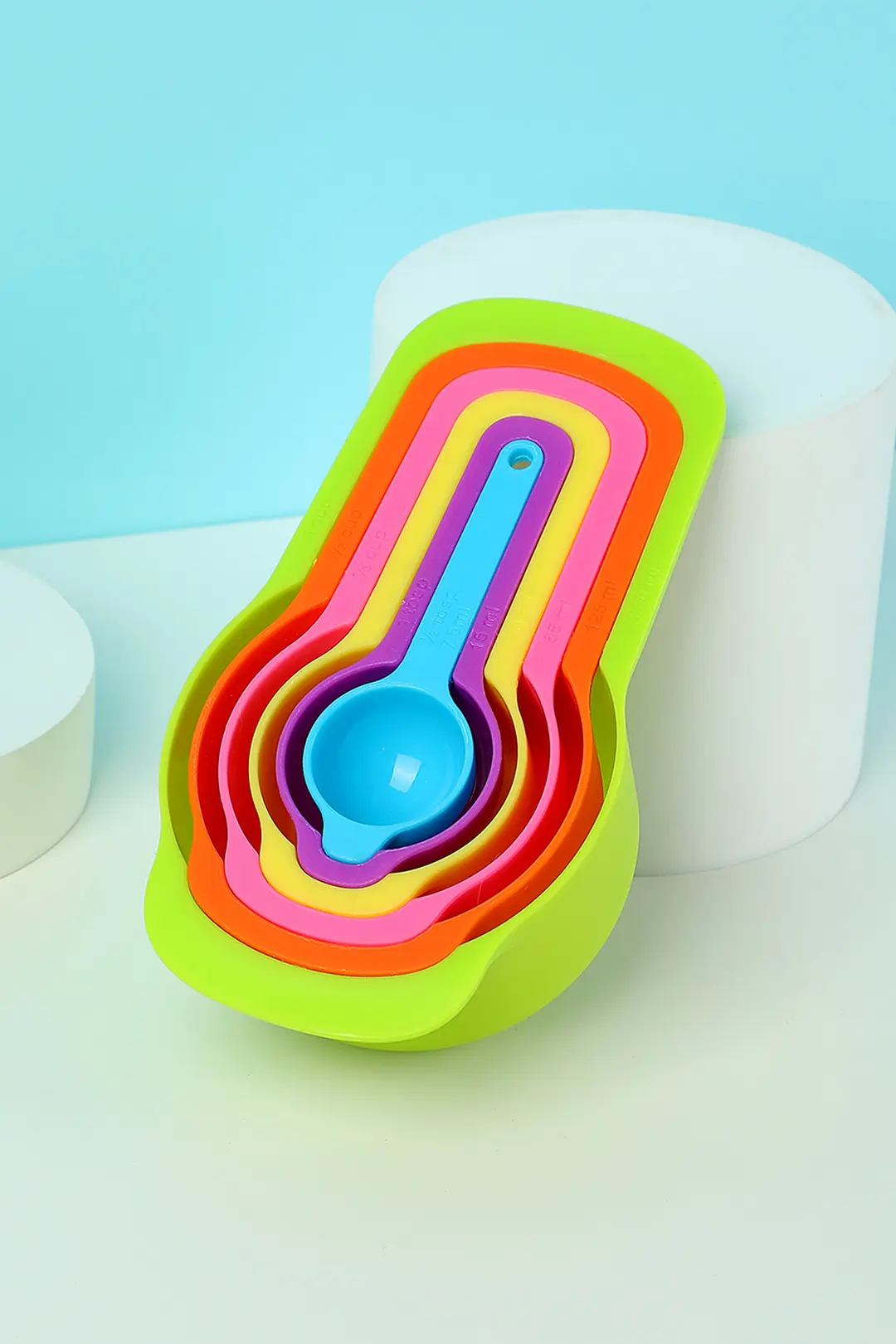 6 Colors Measuring Spoons