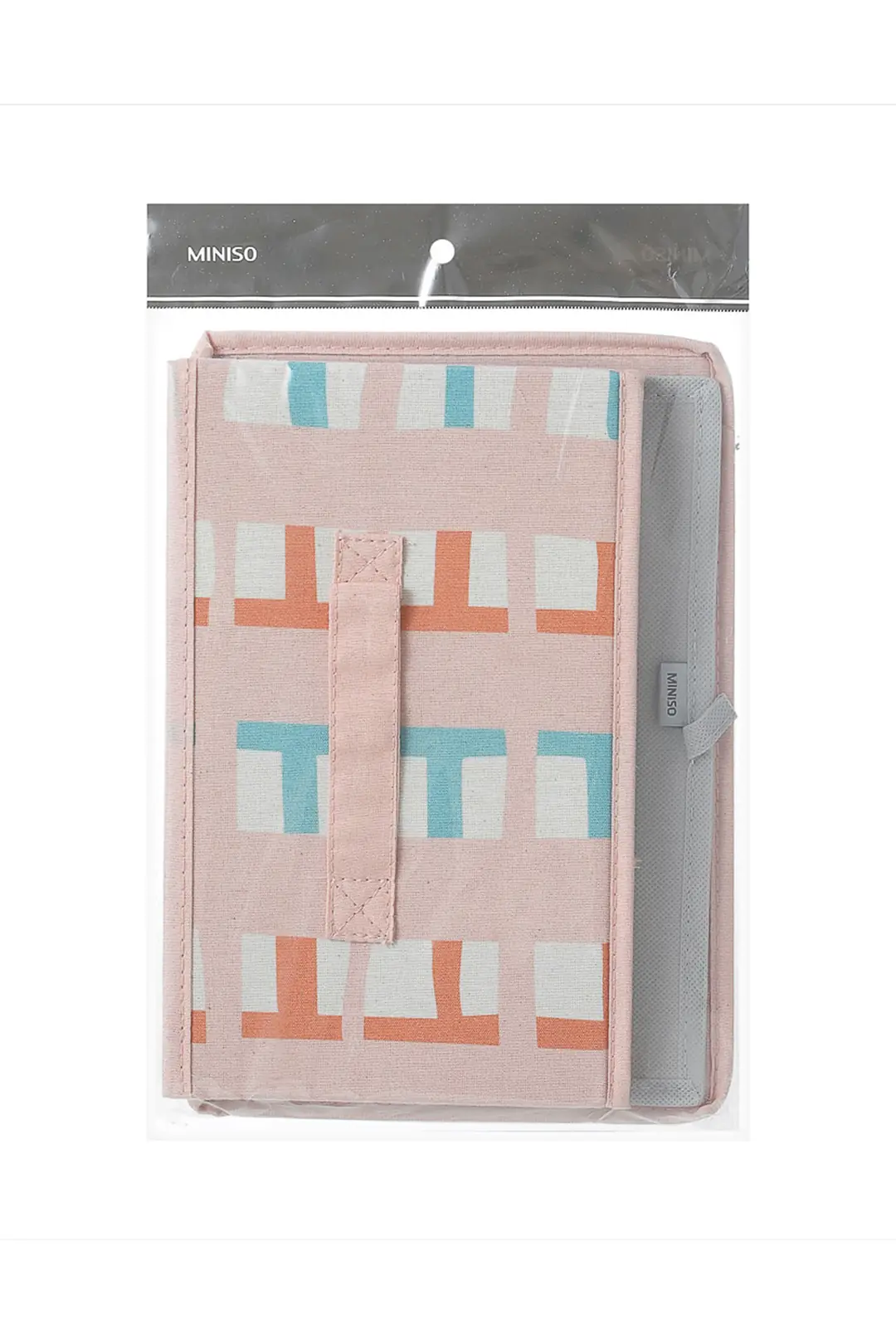 Miniso Lisanslı Kapaklı Katlanır Saklama Kutusu – Pembe Dekoratif Eşya Düzenleyici ve Organize Kutusu 29 Cm