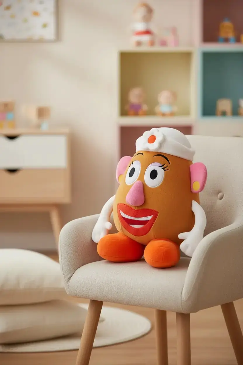 Disney Pixar Lisanslı Bayan Patates Kafa Peluş Oyuncak 30 Cm – Koleksiyonluk Tasarım