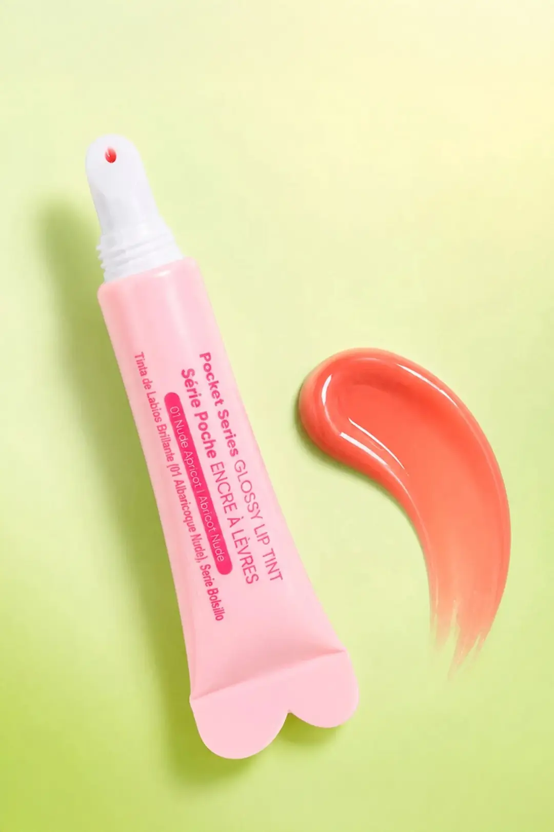 Miniso Lisanslı Pocket Serisi Parlak Lip Tint 02 Guava Pembe – Nemli ve Işıltılı Görünüm