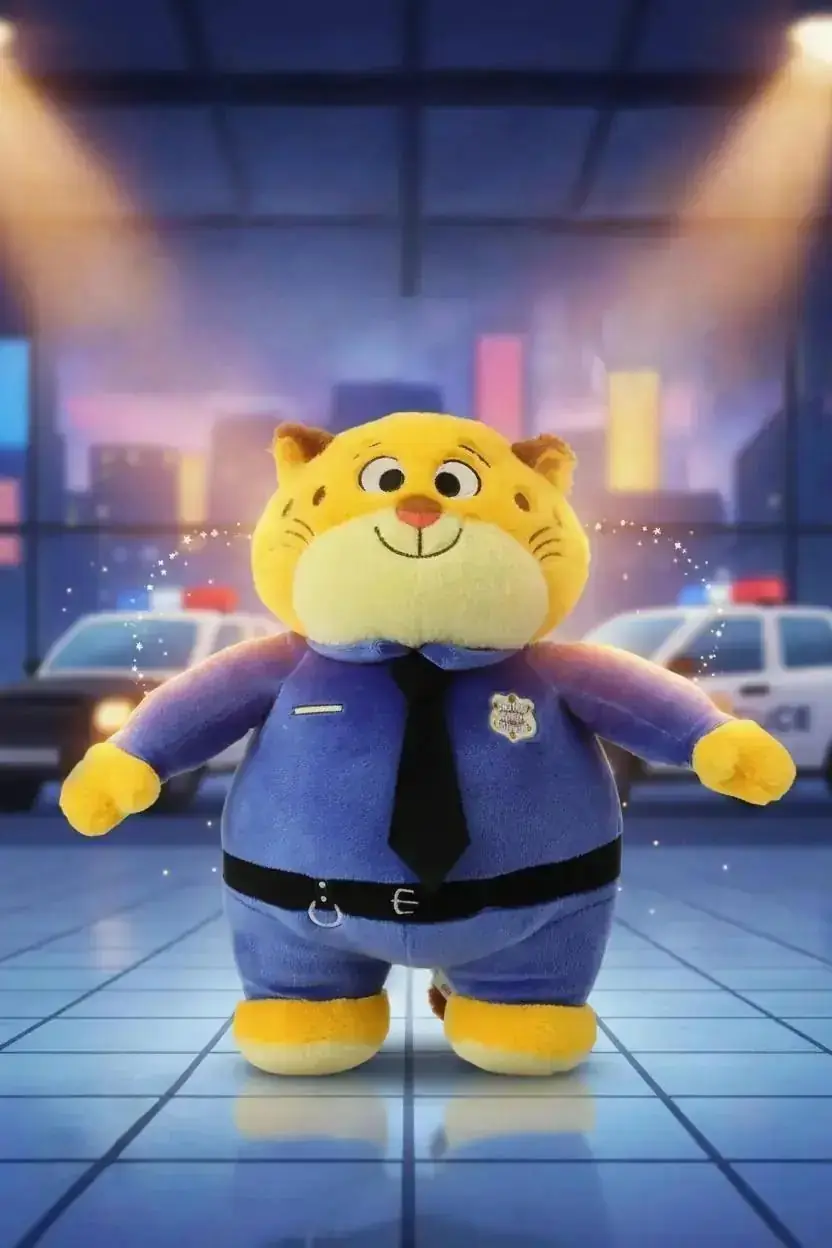 Disney Lisanslı Zootropolis Peluş Oyuncak 33 Cm – Ayakta Duran Yumuşak Tasarım