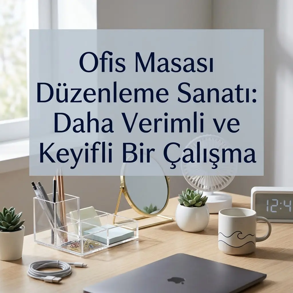 Ofis Masası Düzenleme Sanatı: Daha Verimli ve Keyifli Bir Çalışma Alanı