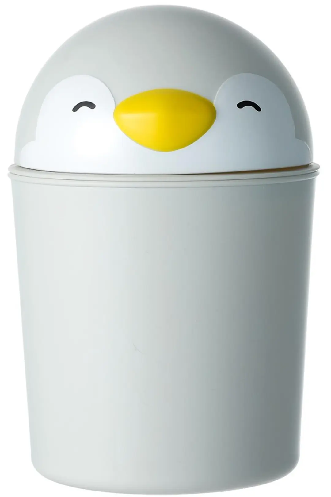 Miniso Lisanslı Mini Family Serisi Masaüstü Çöp Kovası Pen Pen – Mini Çöp Kovası