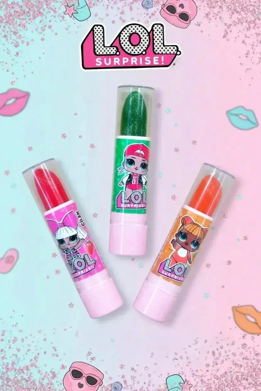 LOL Ruj Şeker – Çocuklar İçin Eğlenceli Tasarımlı ve Meyve Aromalı Atıştırmalık Şeker