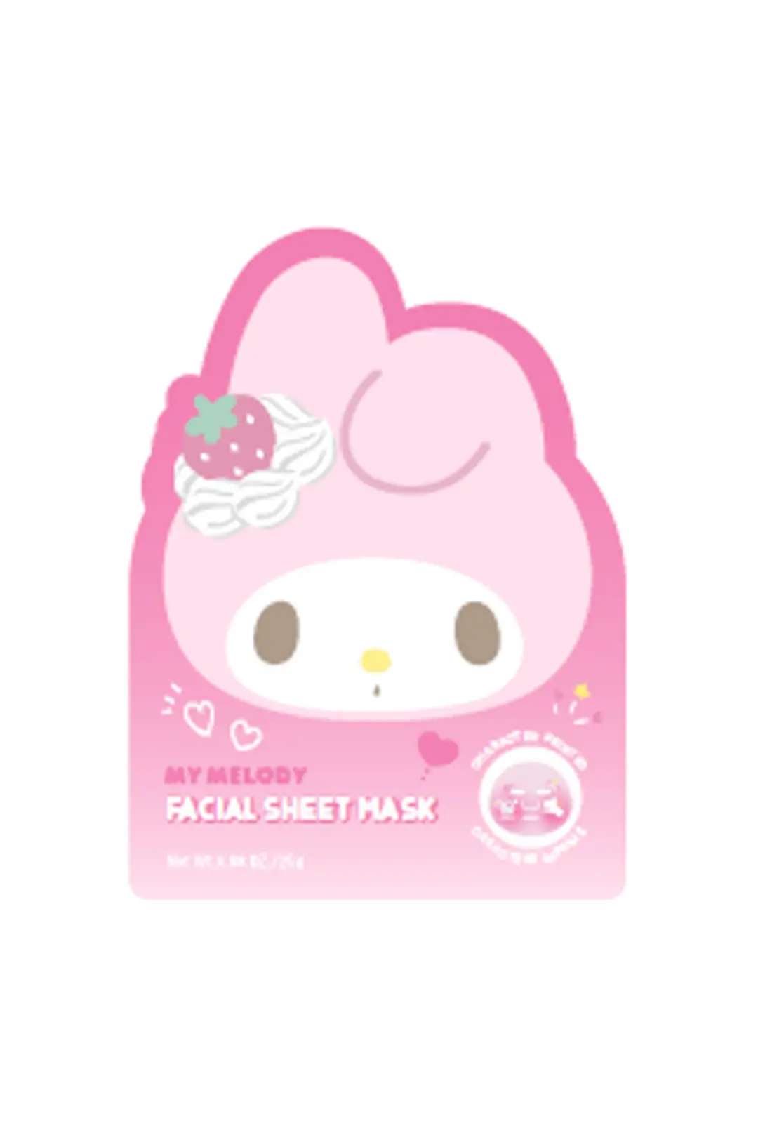 Sanrio Lisanslı My Melody Baskılı Kağıt Yüz Maskesi
