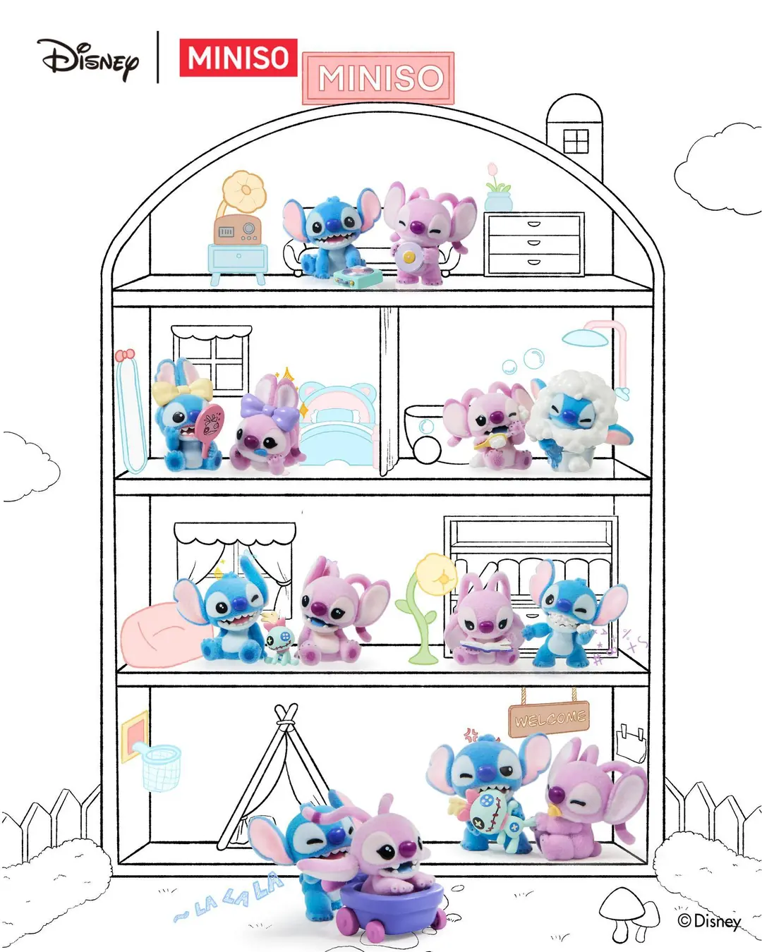 Disney Lisanslı Stitch Yaramaz Anaokulu Blind Box Figür – Sürpriz Koleksiyon