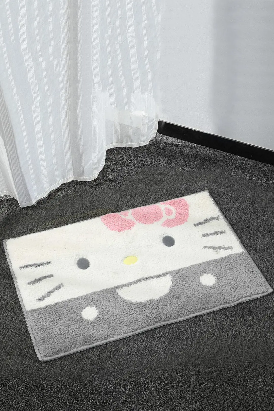Sanrio Lisanslı Küçük Halı 60cm x 40cm  - Hello Kitty