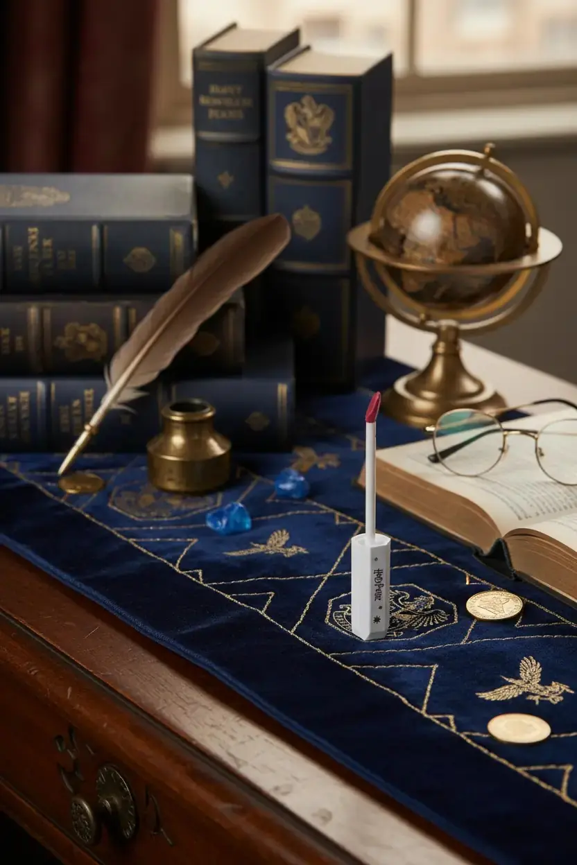 Harry Potter Lisanslı Ravenclaw Likit Mat Ruj (01) – Uzun Süre Kalıcı ve Yüksek Pigmentli Mat Ruj