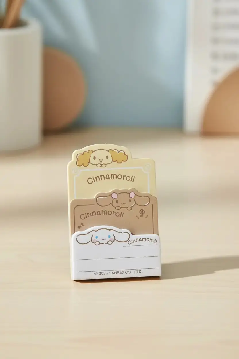 Sanrio Lisanslı Cinnamoroll Sert Kapak Not Kağıdı Seti – 60 Yaprak
