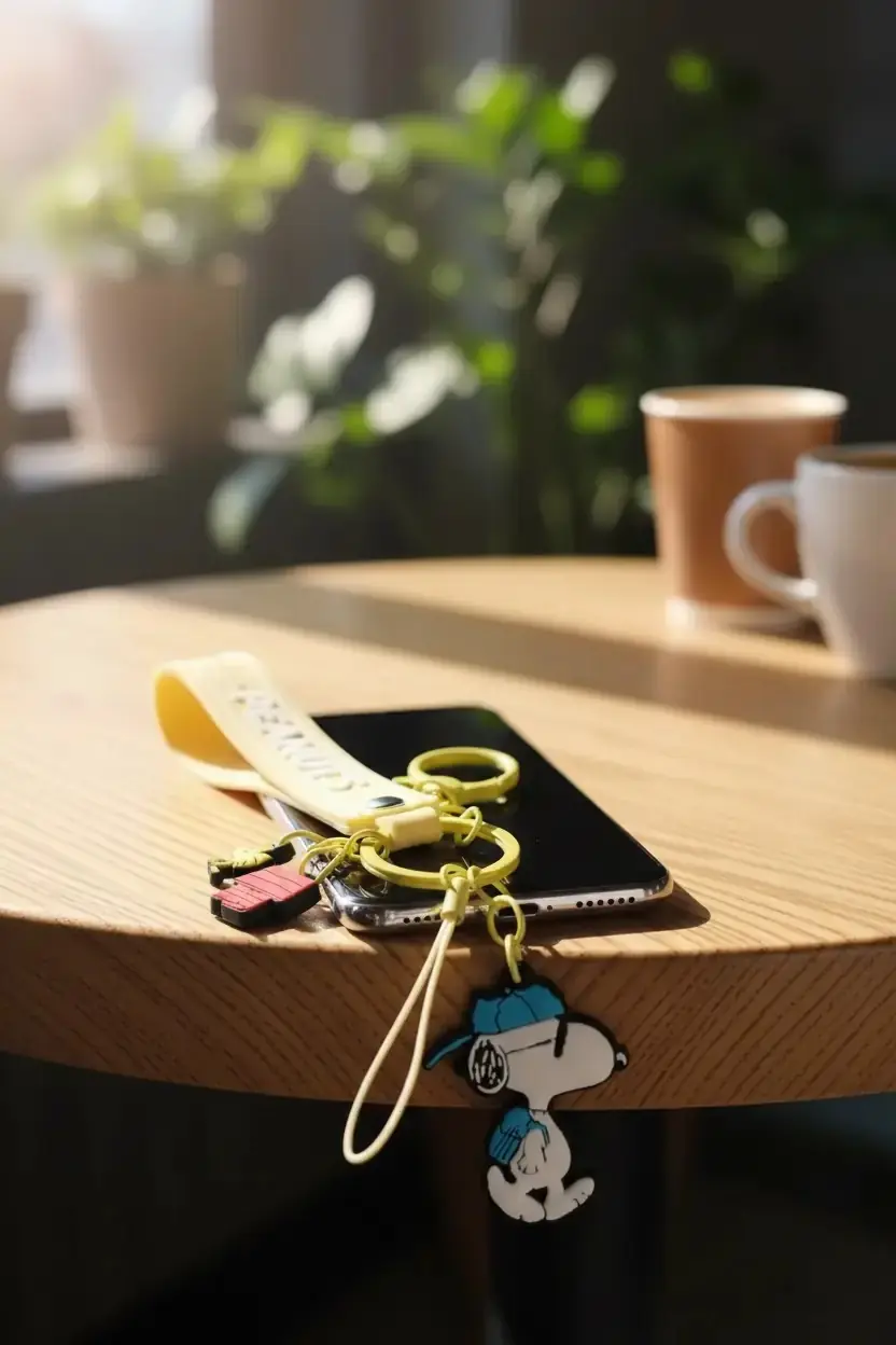 Peanuts Snoopy Colorful Life Koleksiyonu Telefon Askısı – Snoopy