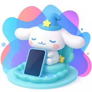 Cinnamoroll Telefon Tutucu