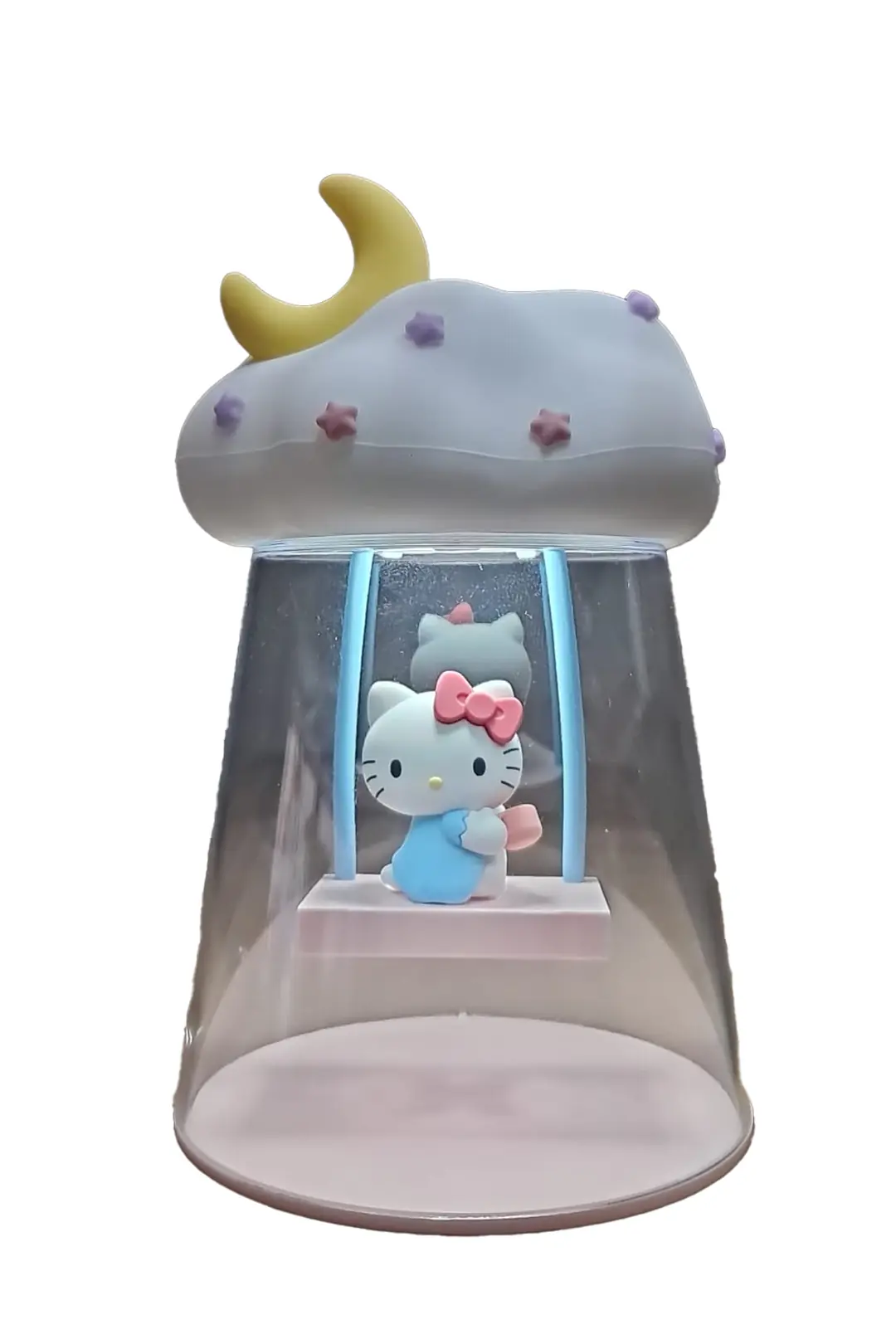 Sanrio Lisanslı Hello Kitty Şarj Edilebilir LED Gece Lambası – Kablosuz Dekoratif Aydınlatma