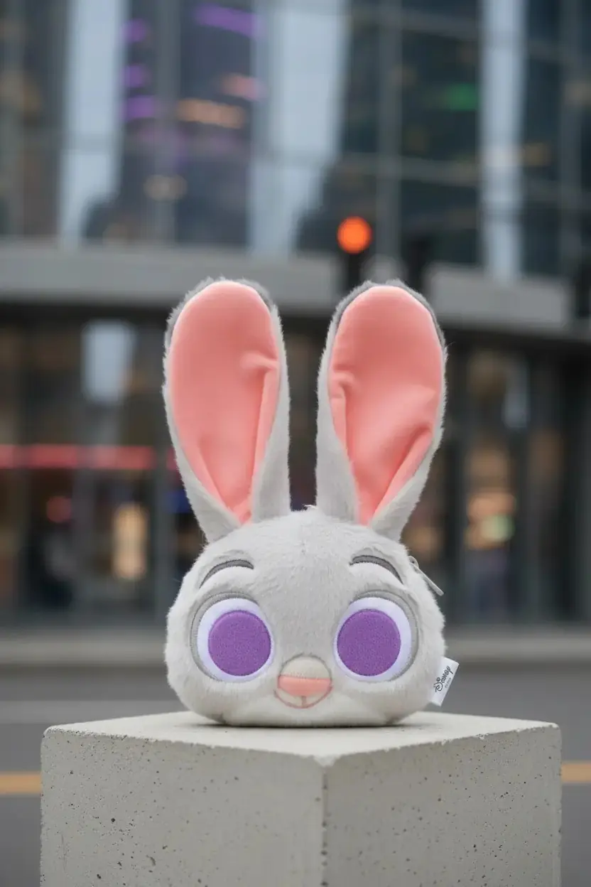 Disney Lisanslı Zootopia Judy Bozuk Para Cüzdanı 15 x 3 x 12 cm – Sevimli ve Kompakt