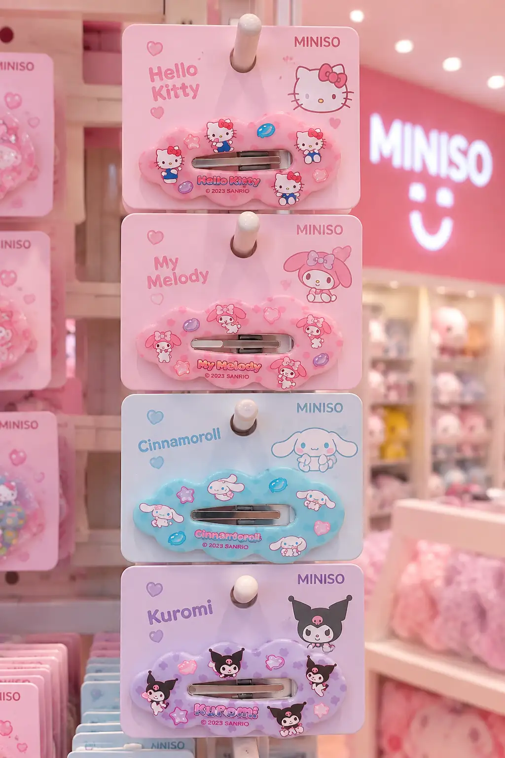 Sanrio Lisanslı Hello Kitty Ve Arkadaşları Sweet Factory Serisi Renkli Saç Tokası (Tek Adet)