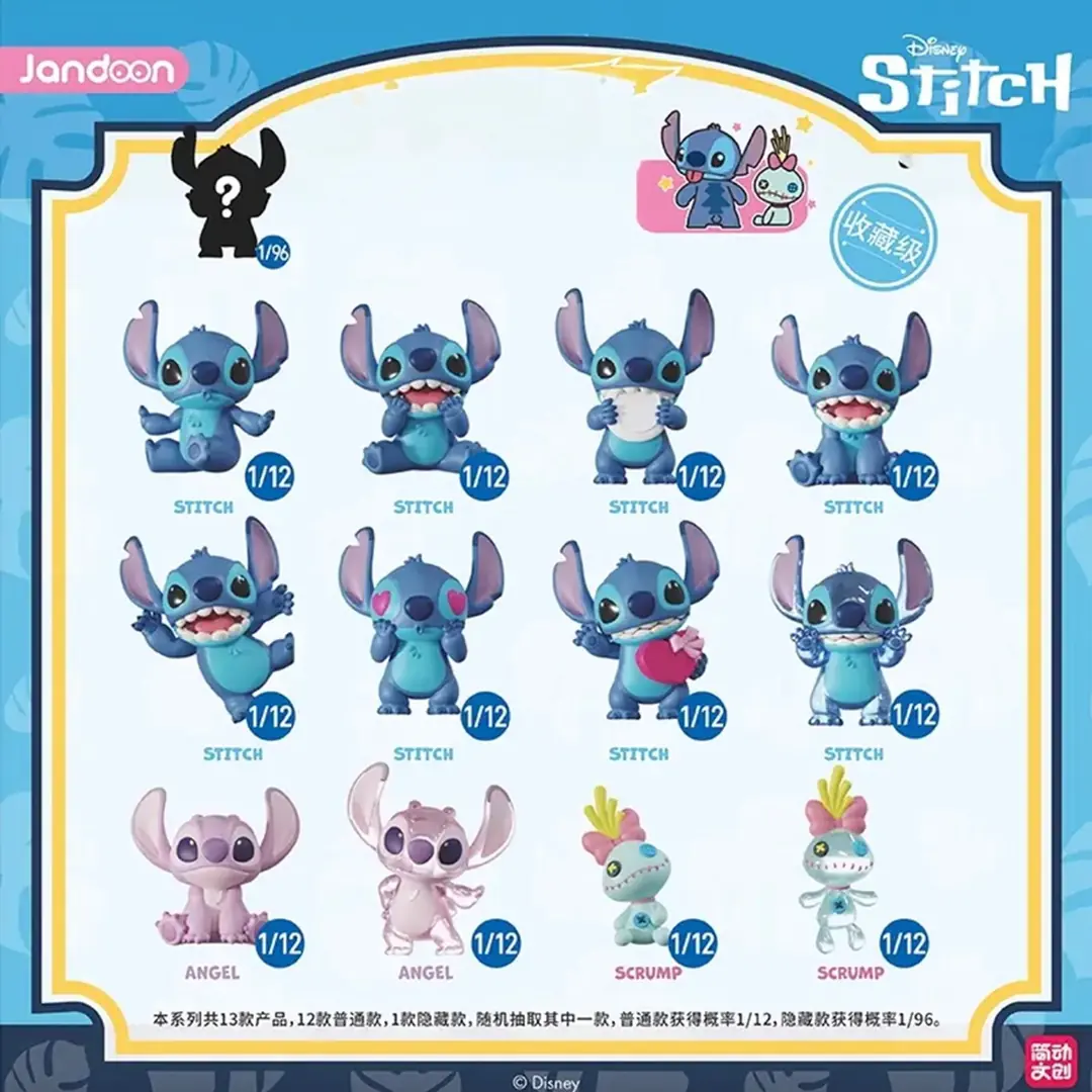 Disney Lisanslı Lilo & Stitch Mini Figür 1.0 – Koleksiyonluk PVC Tasarım