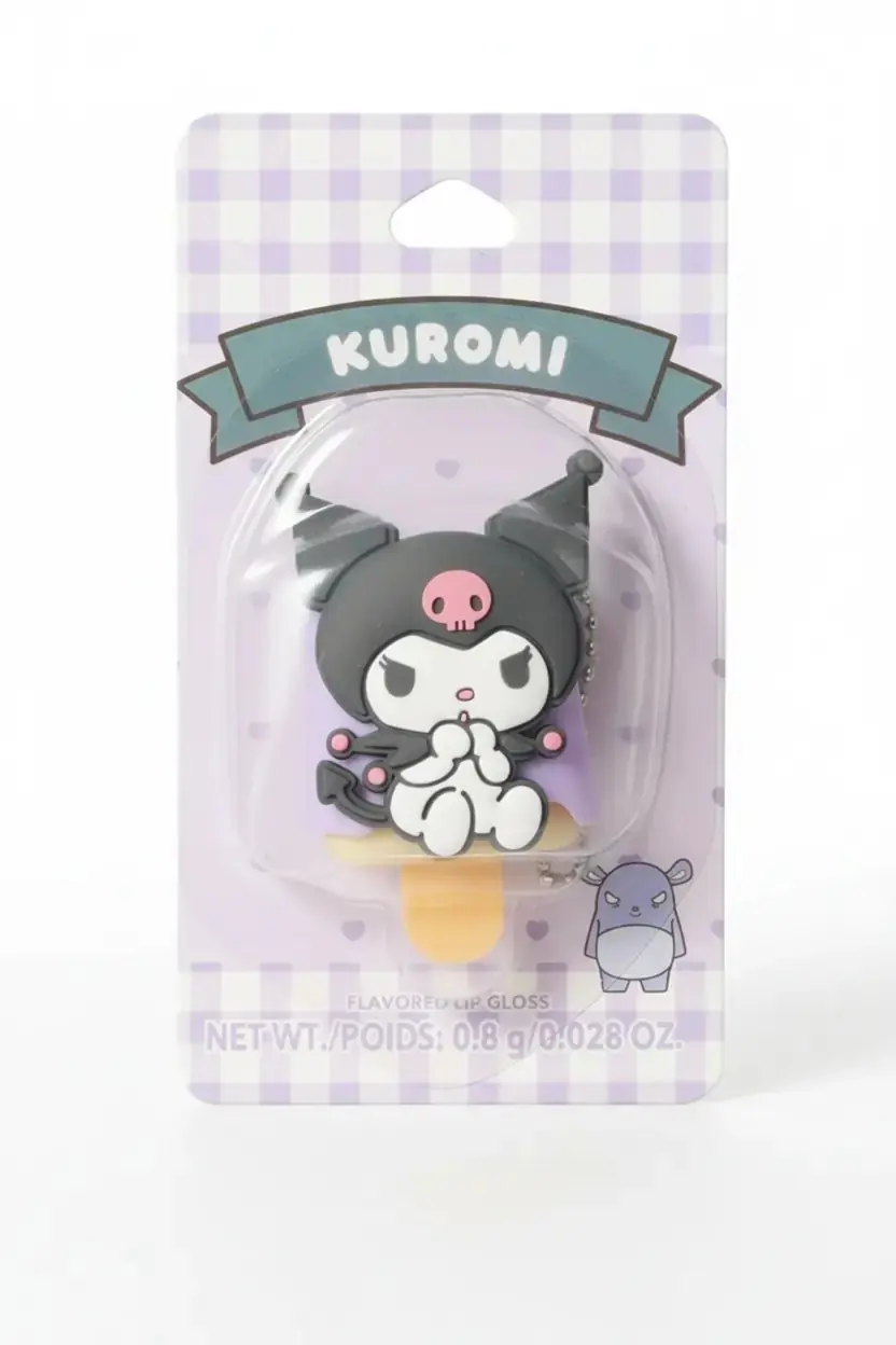 Sanrio Lisanslı Kuromi Lip Balm – Tatlı Aromalı Nemlendirici Dudak Bakımı