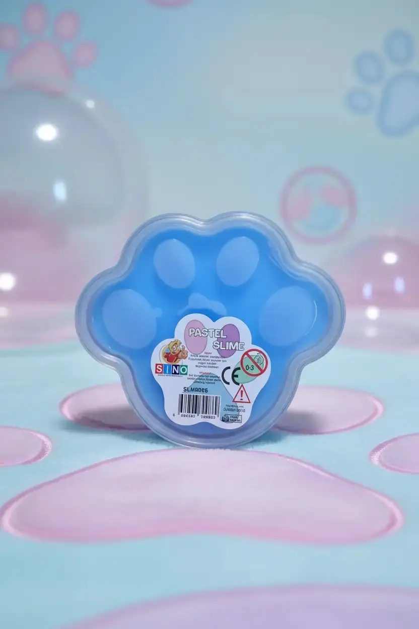 Sino Pastel Slime Oyun Jeli 140 Gr – Pati Kutulu Yumuşak Esnek Doku