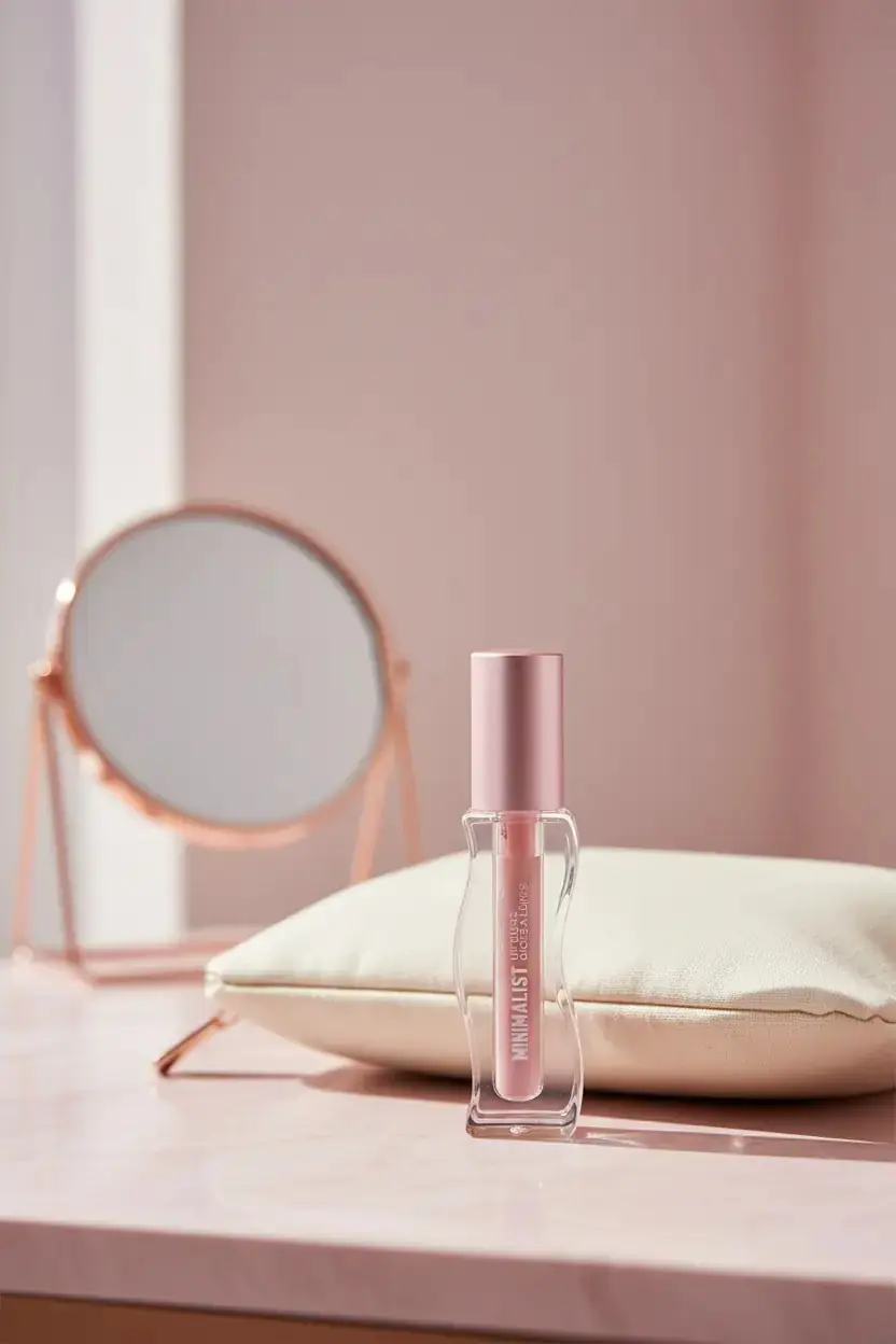 Miniso Lisanslı Minimalist Dudak Parlatıcısı – 03 Nude Pembe Cam Görünümlü Parlak Bitiş