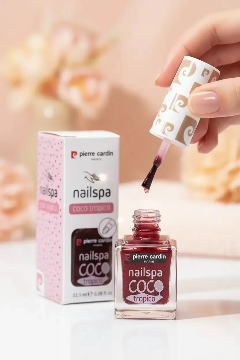 Pierre Cardin Nail Spa Coco Tropico Hindistan Cevizli Tırnak Bakım Serumu – Güçlendirici ve Parlatıcı Tırnak Bakımı
