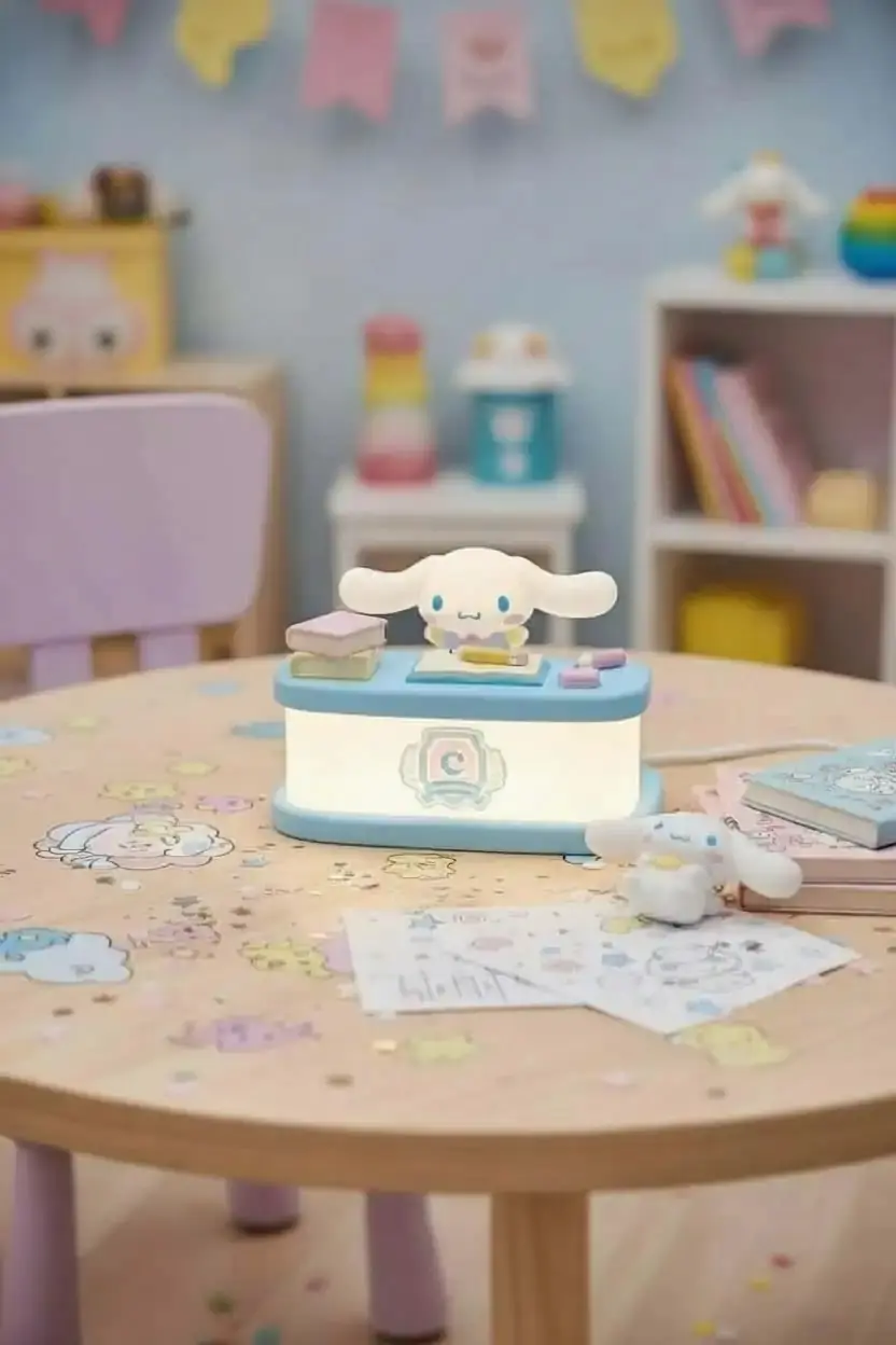 Sanrio Lisanslı Dekoratif Masa Lambası – Cinnamoroll