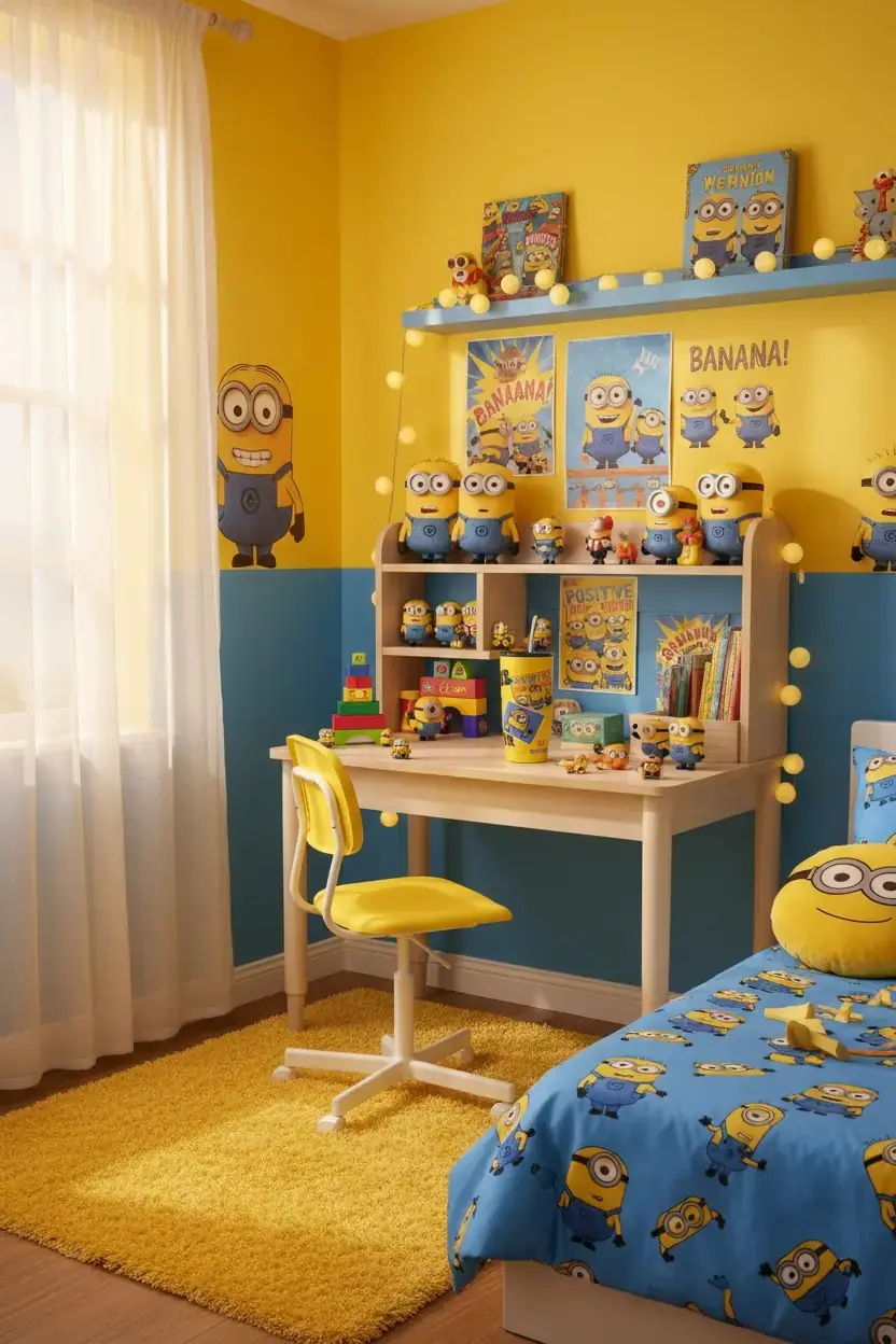 Minions Lisanslı Pipetli Çelik Matara 530 ML 17 CM