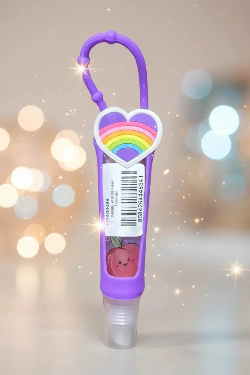 Purgel Lip Gloss Kalp Figürlü – Askılı & Ultra Parlak Dudak Parlatıcısı