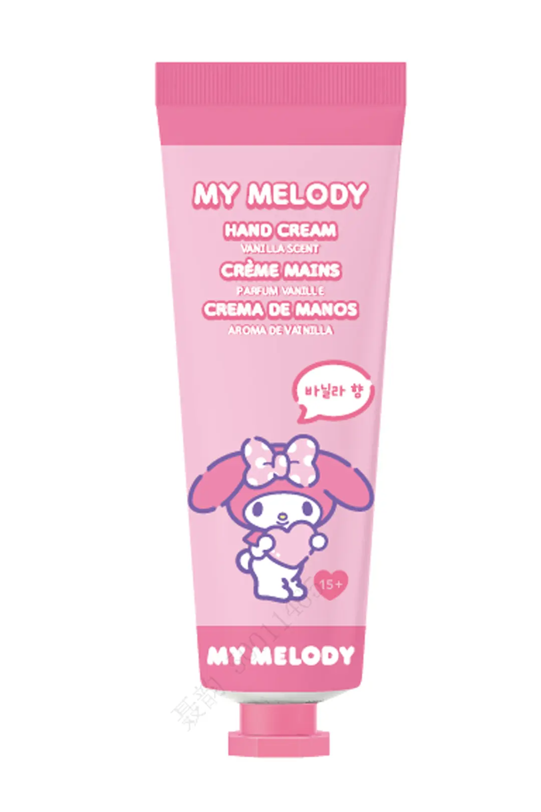 Sanrio Lisanslı My Melody Vanilya Kokulu El Kremi – Taşınabilir Günlük El Bakımı