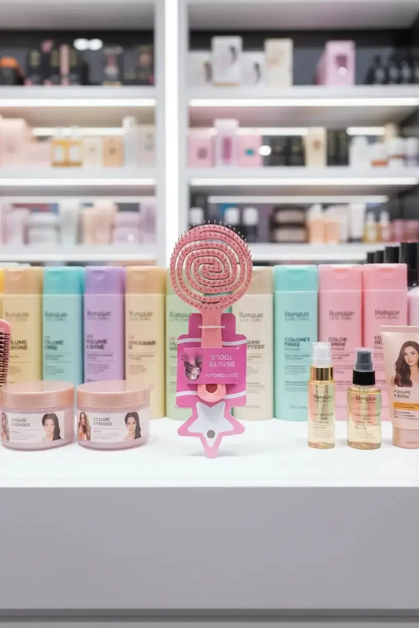 Gold Beauty Ergonomik ve Nazik Tarama Saç Fırçası
