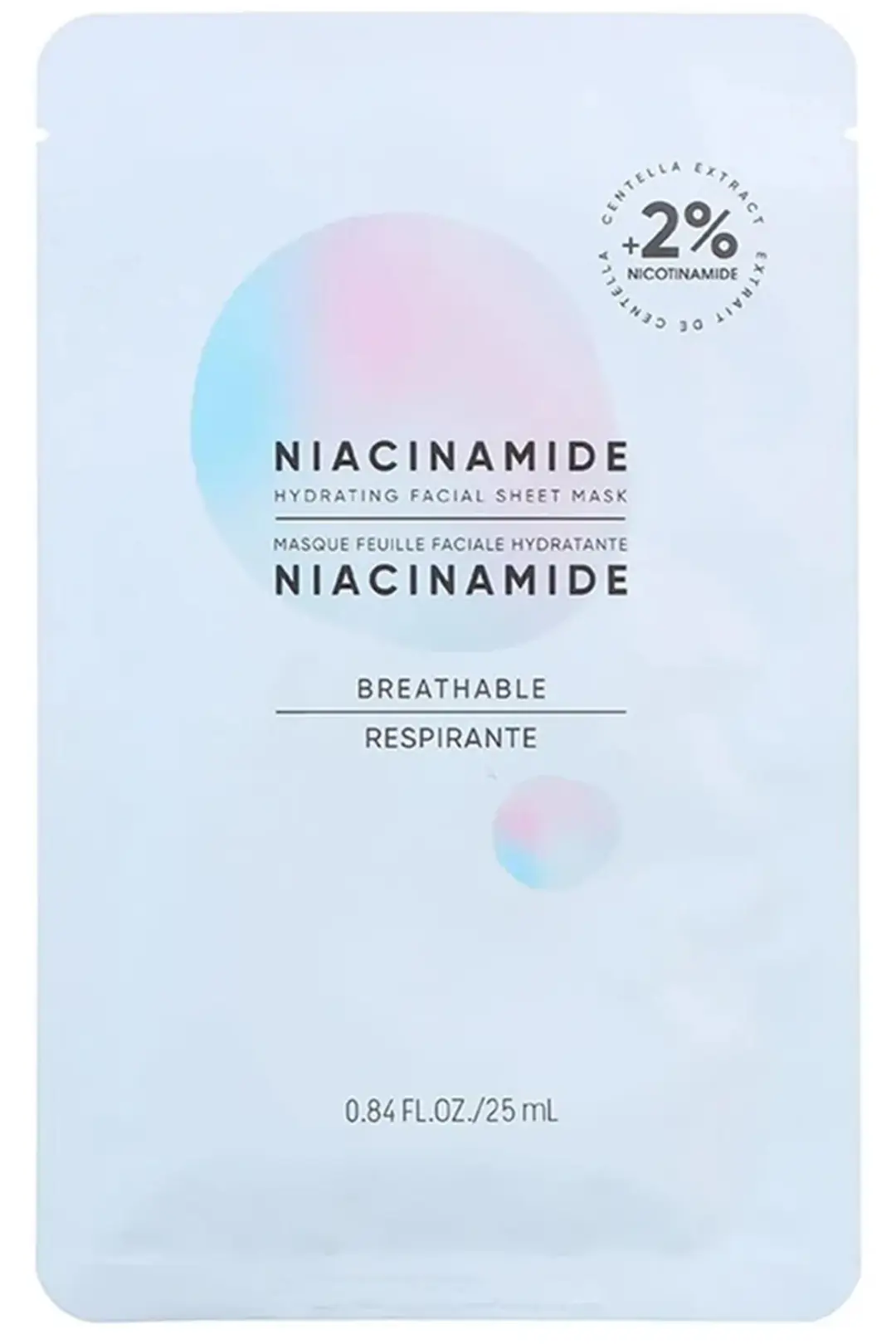 Niacinamide Asitli Kağıt Yüz Maskesi
