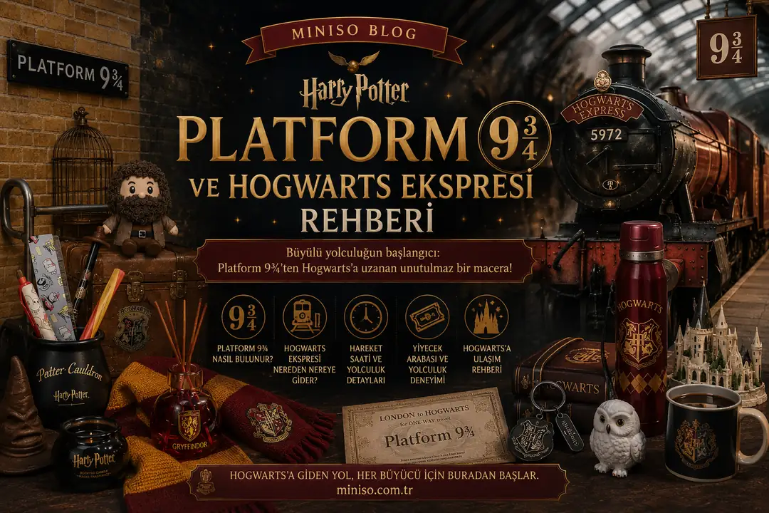 Platform 9¾ ve Hogwarts Ekspresi Yolculuğu
