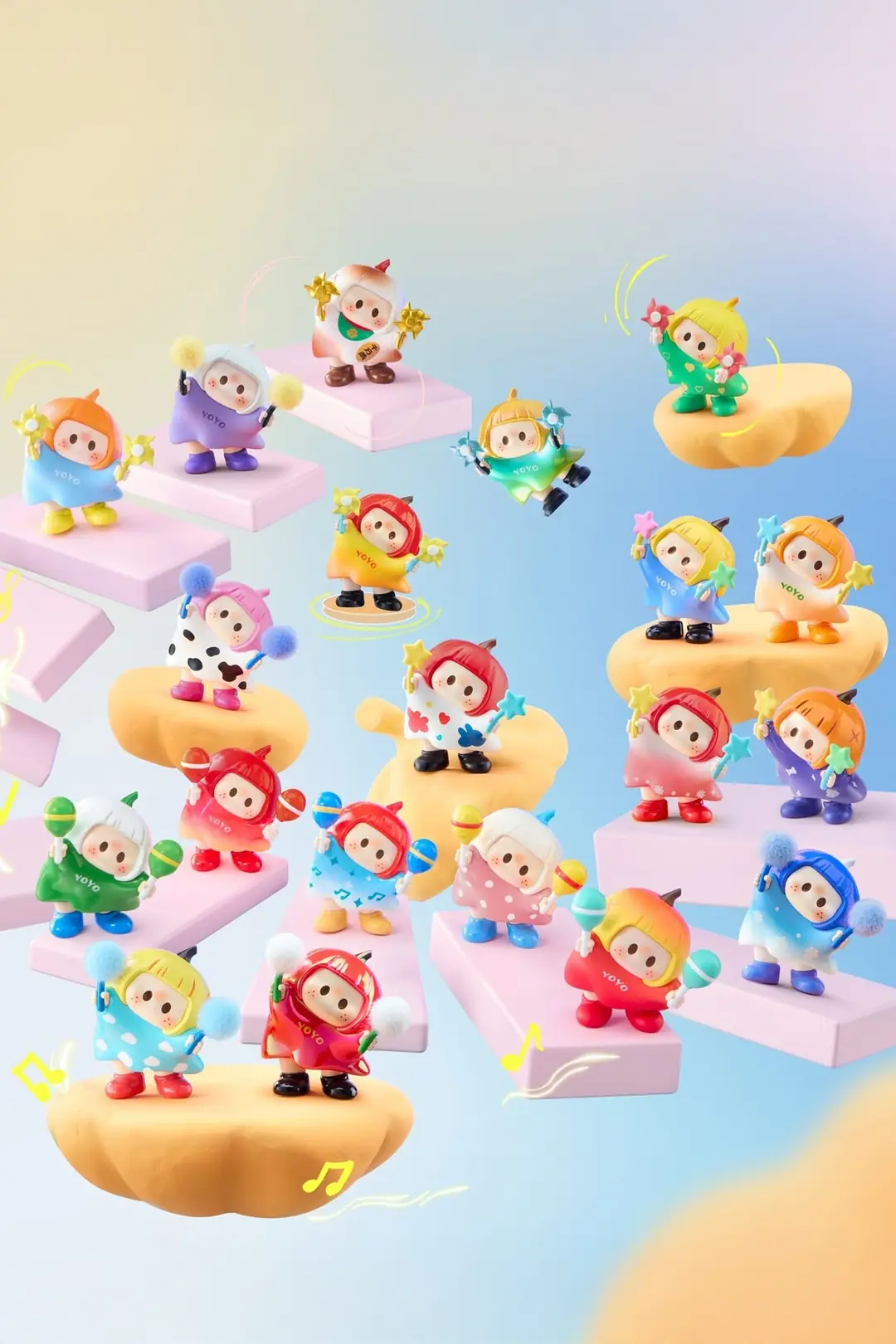Miniso Lisanslı YOYO Koleksiyonu Blind Box Figür 7,5 Cm – Sürpriz Koleksiyonluk