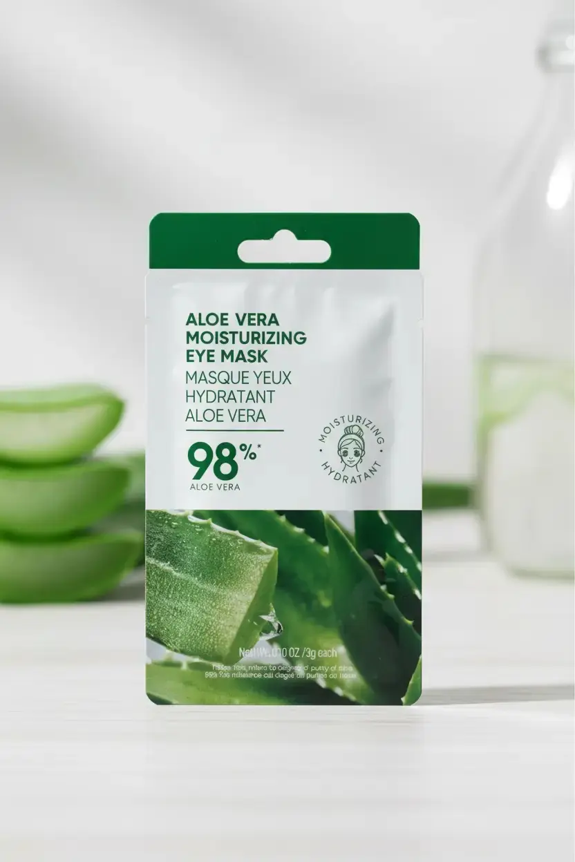 Miniso Lisanslı Aloe Vera İçerikli Nemlendirici Göz Altı Maskesi