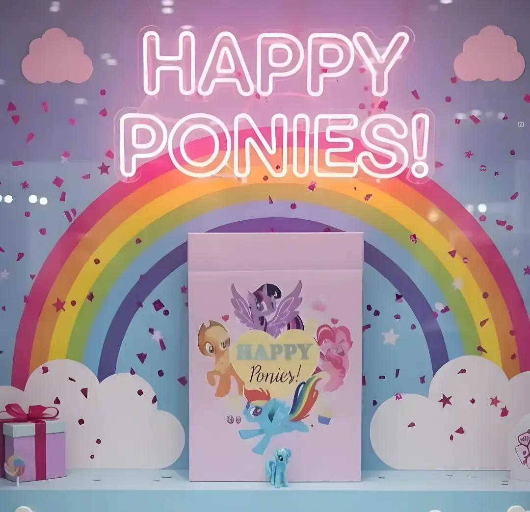 My Little Pony Lisanslı Katlanır Masa Aynası