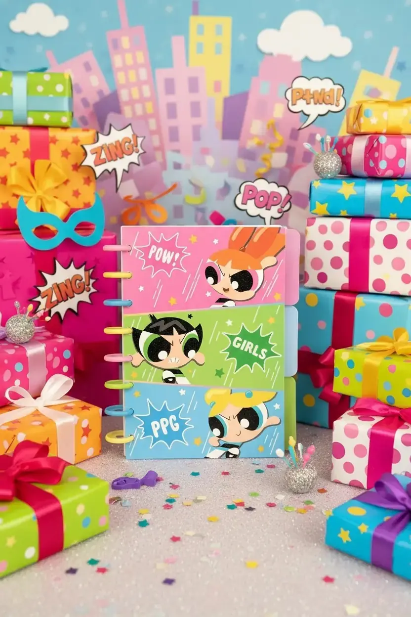 Powerpuff Girls Lisanslı Sert Kapak Spiralli Defter 80 Yaprak 21.4 Cm