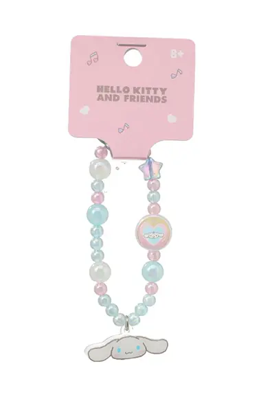 Sanrio Lisanslı Boncuklu Saç Lastiği Hello Kitty 8,5 Cm