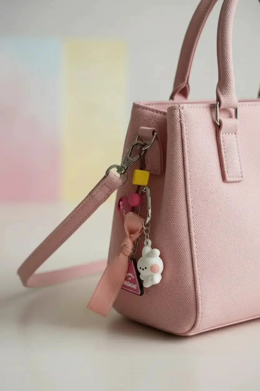 Miniso Lisanslı Minini Koleksiyon Dopamin Oturma Duruşu 3D Anahtarlık – Çanta & Anahtar Süsü