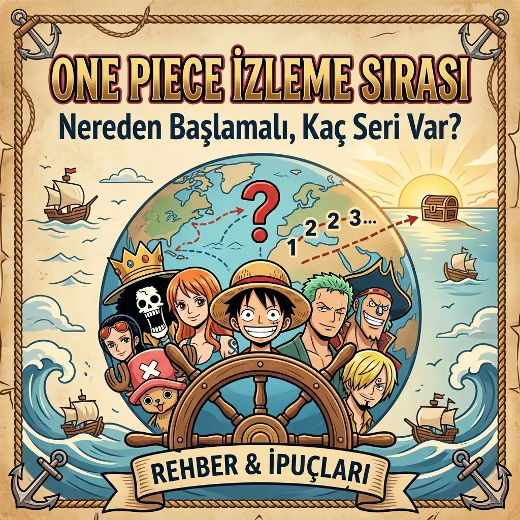 One Piece İzleme Sırası: Nereden Başlamalı, Kaç Seri Var?