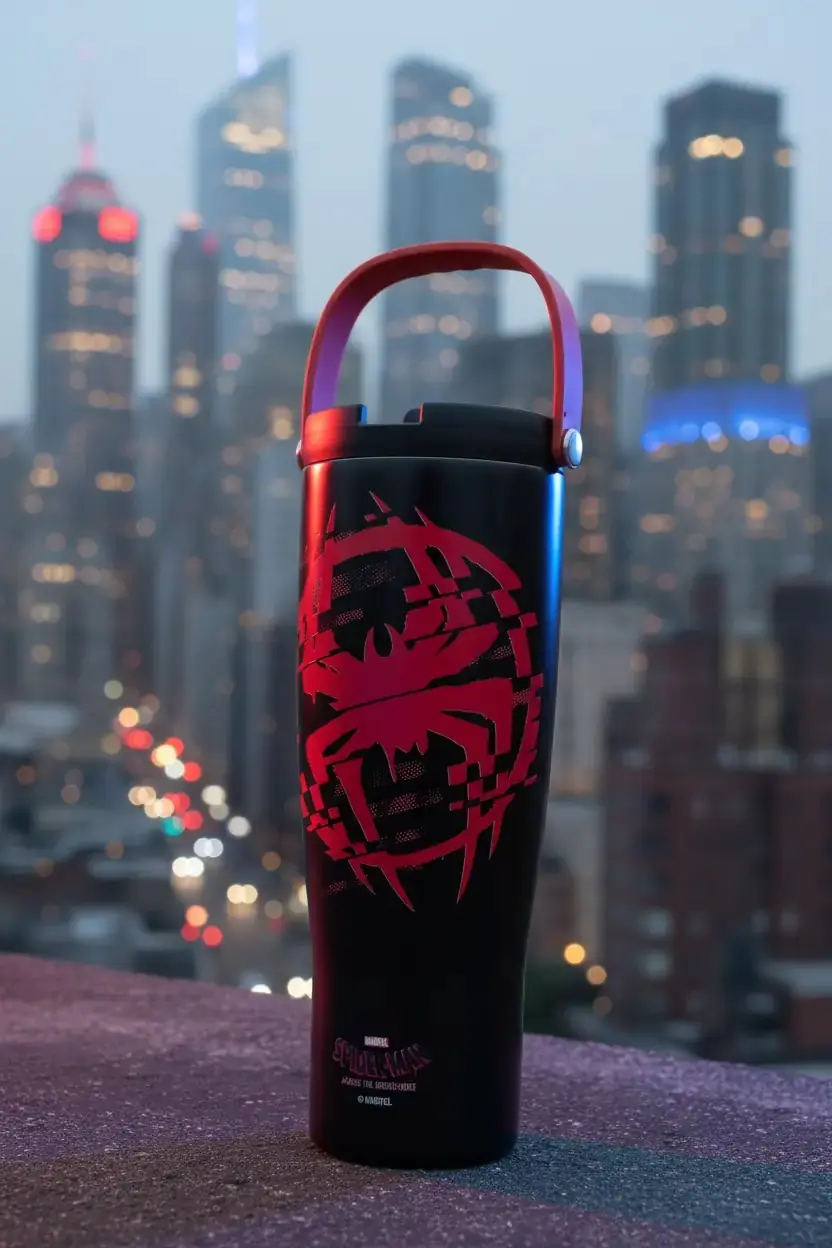 Marvel Spider-Man Koleksiyonu Saplı Büyük Kapasiteli Termos