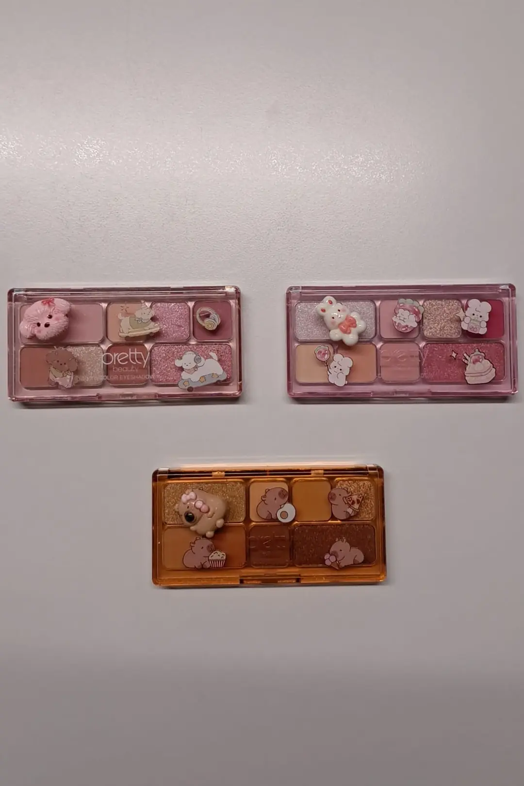 Pretty Beauty Figürlü Far Paleti PB-959 – 8 Renk Mat ve Işıltılı