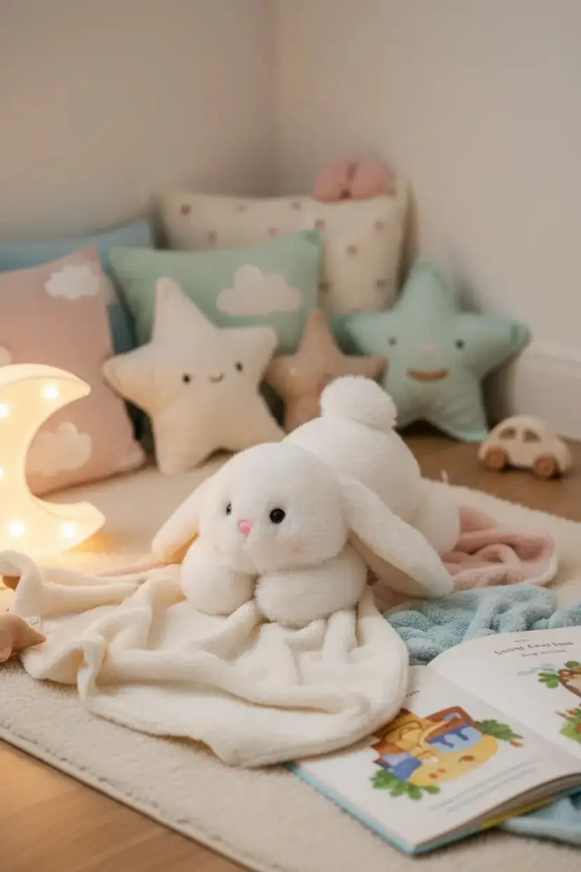 Miniso Lisanslı Tarnlee Serisi Yatan Peluş Oyuncak 35 Cm – Yumuşak Sarılmalık