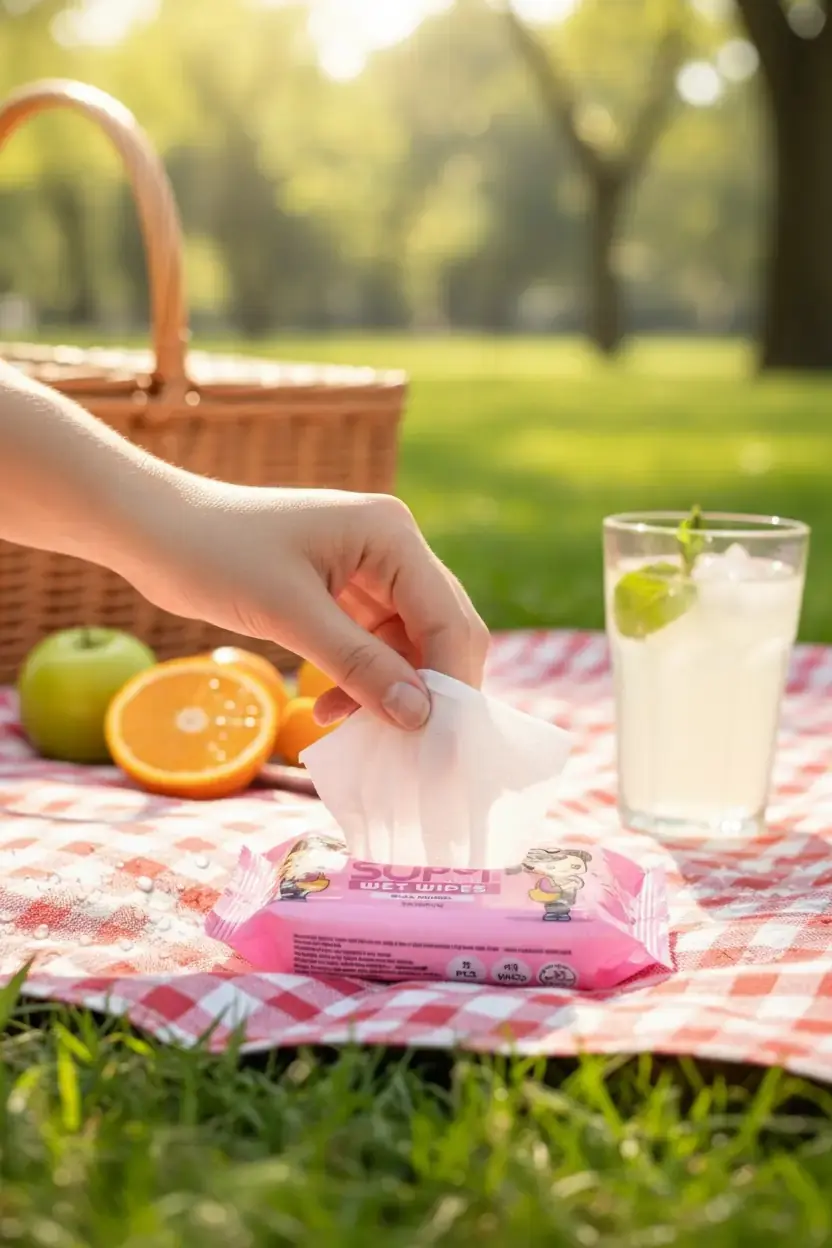 Doyfresh Super 8'li Mini Islak Mendil Seti – Anti-Alerjik & Alkol İçermez