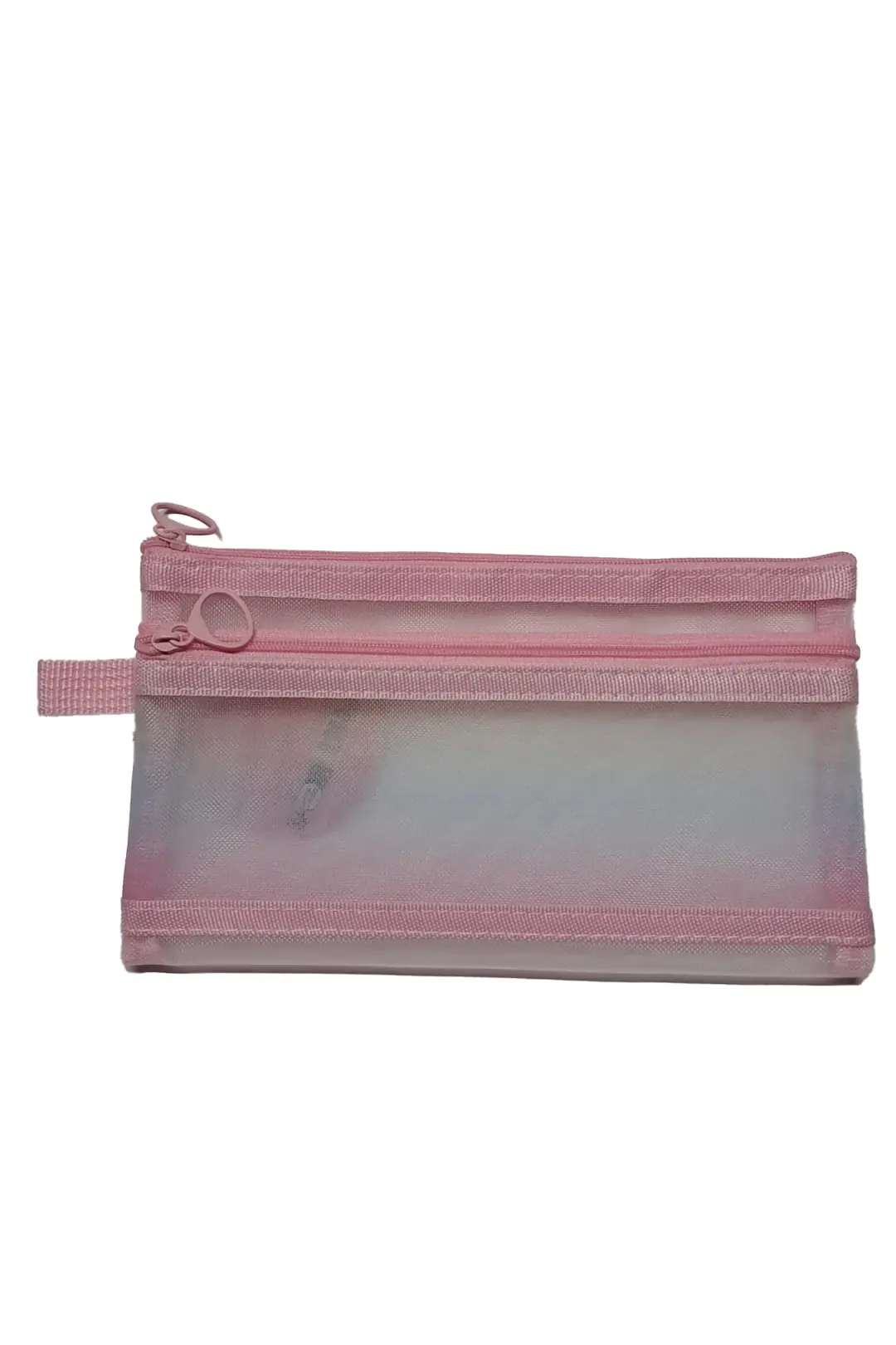 Miniso Lisanslı A6 Gradyan Çift Katmanlı File Kalem Çantası 21 Cm – Pembe